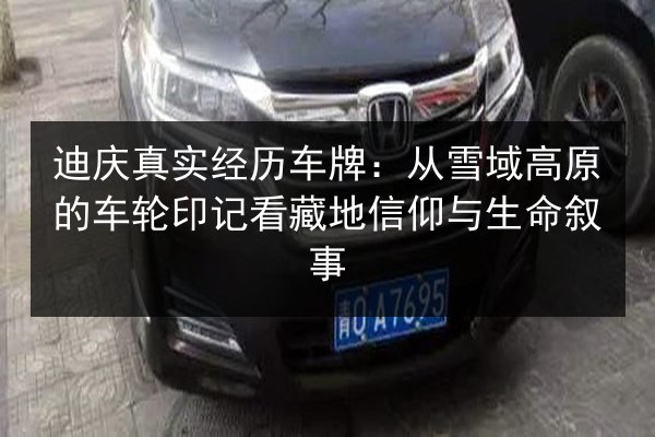 迪庆真实经历车牌:从雪域高原的车轮印记看藏地信仰与生命叙事 第3张 迪庆真实经历车牌:从雪域高原的车轮印记看藏地信仰与生命叙事 第3张