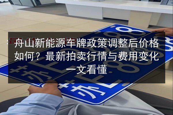 舟山新能源车牌政策调整后价格如何？最新拍卖行情与费用变化一文看懂