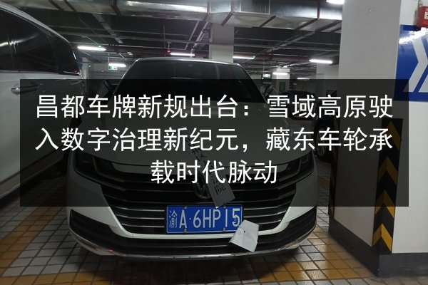 昌都车牌新规出台:雪域高原驶入数字治理新纪元,藏东车轮承载时代脉动 第3张 昌都车牌新规出台:雪域高原驶入数字治理新纪元,藏东车轮承载时代脉动 第3张
