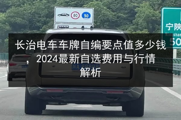 长治电车车牌自编要点值多少钱,2024最新自选费用与行情解析 第2张 长治电车车牌自编要点值多少钱,2024最新自选费用与行情解析 第2张