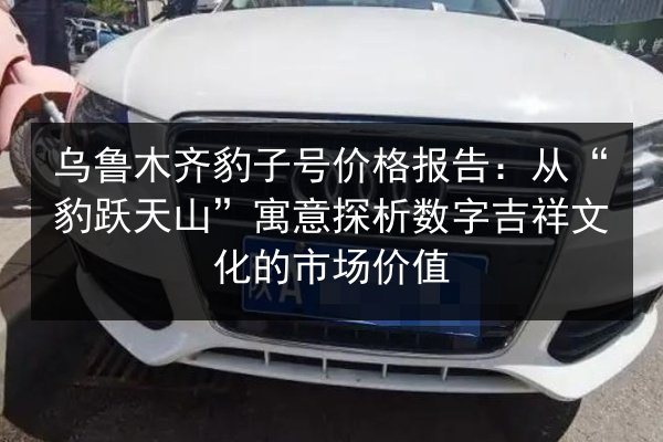 乌鲁木齐豹子号价格报告：从“豹跃天山”寓意探析数字吉祥文化的市场价值 第2张