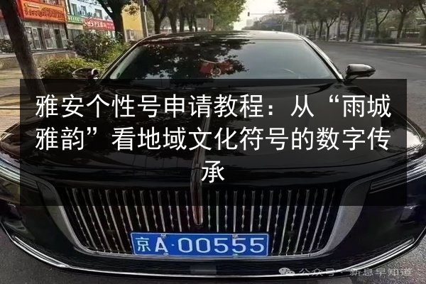 雅安个性号申请教程:从“雨城雅韵”看地域文化符号的数字传承 第3张 雅安个性号申请教程:从“雨城雅韵”看地域文化符号的数字传承 第3张