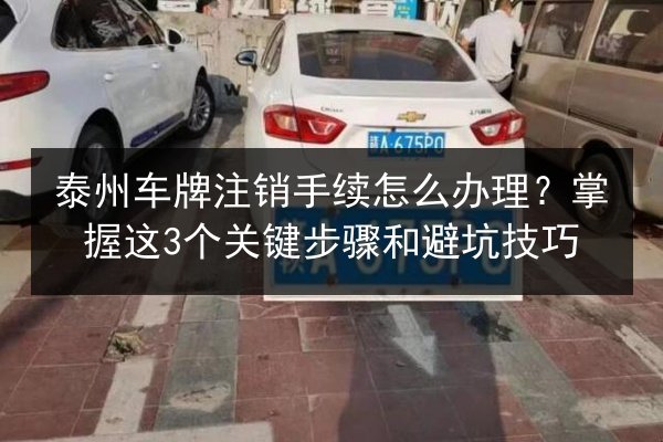 泰州车牌注销手续怎么办理？掌握这3个关键步骤和避坑技巧
