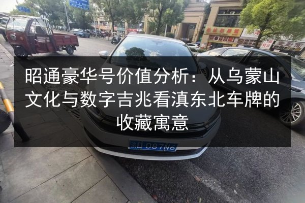 昭通豪华号价值分析：从乌蒙山文化与数字吉兆看滇东北车牌的收藏寓意