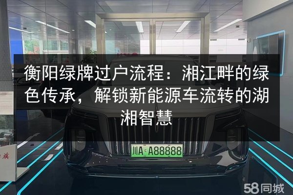 衡阳绿牌过户流程：湘江畔的绿色传承，解锁新能源车流转的湖湘智慧