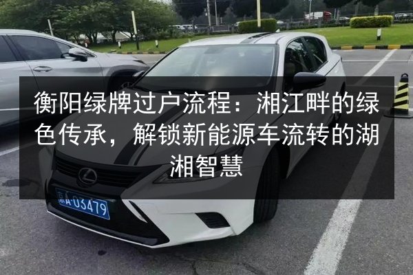衡阳绿牌过户流程:湘江畔的绿色传承,解锁新能源车流转的湖湘智慧 第2张 衡阳绿牌过户流程:湘江畔的绿色传承,解锁新能源车流转的湖湘智慧 第2张