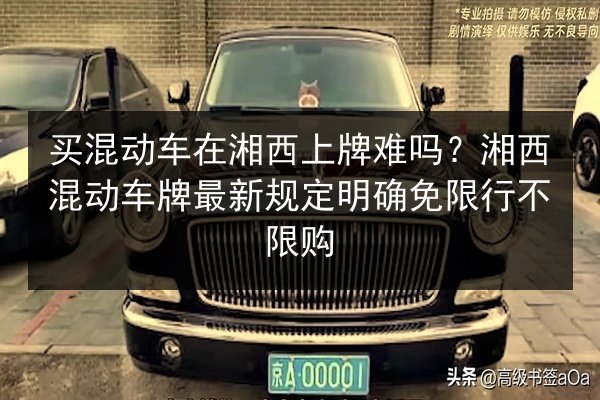 买混动车在湘西上牌难吗?湘西混动车牌最新规定明确免限行不限购 第2张 买混动车在湘西上牌难吗?湘西混动车牌最新规定明确免限行不限购 第2张