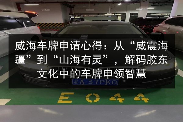 威海车牌申请心得：从“威震海疆”到“山海有灵”，解码胶东文化中的车牌申领智慧 第2张