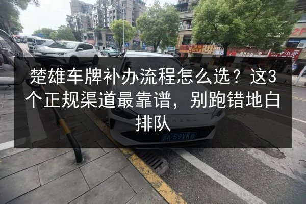 楚雄车牌补办流程怎么选?这3个正规渠道最靠谱,别跑错地白排队 第1张 楚雄车牌补办流程怎么选?这3个正规渠道最靠谱,别跑错地白排队 第1张