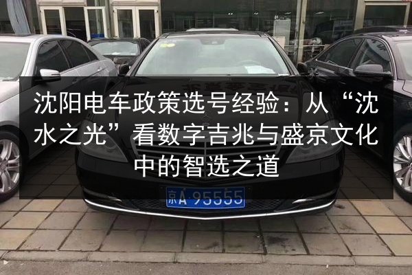 沈阳电车政策选号经验：从“沈水之光”看数字吉兆与盛京文化中的智选之道 第1张