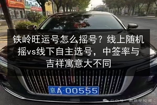 铁岭旺运号怎么摇号?线上随机摇vs线下自主选号,中签率与吉祥寓意大不同 第1张 铁岭旺运号怎么摇号?线上随机摇vs线下自主选号,中签率与吉祥寓意大不同 第1张