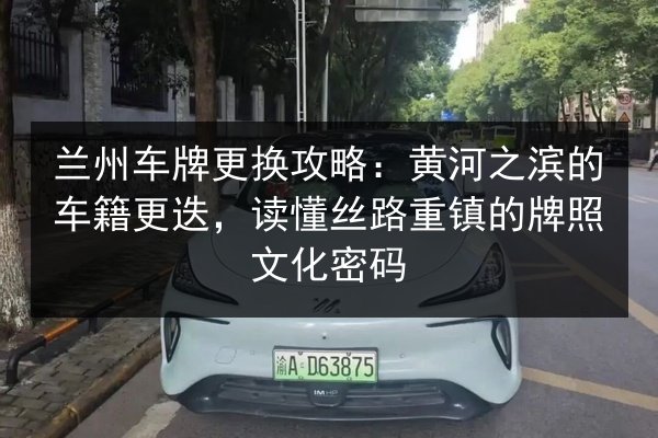 兰州车牌更换攻略：黄河之滨的车籍更迭，读懂丝路重镇的牌照文化密码 第2张