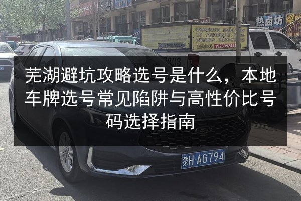 芜湖避坑攻略选号是什么,本地车牌选号常见陷阱与高性价比号码选择指南 第2张 芜湖避坑攻略选号是什么,本地车牌选号常见陷阱与高性价比号码选择指南 第2张