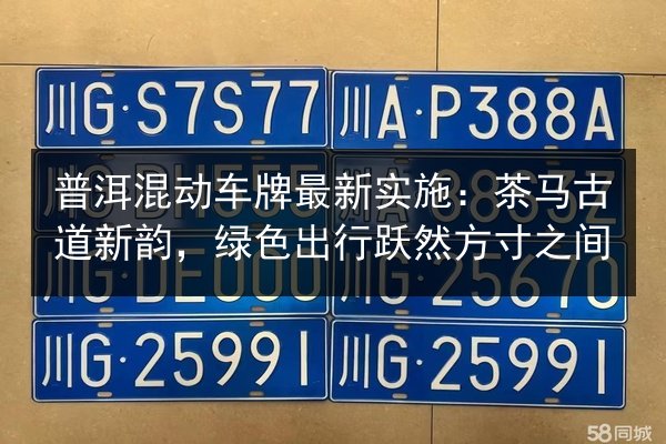 普洱混动车牌最新实施:茶马古道新韵,绿色出行跃然方寸之间 第2张 普洱混动车牌最新实施:茶马古道新韵,绿色出行跃然方寸之间 第2张
