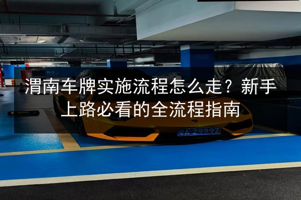 渭南车牌实施流程怎么走？新手上路必看的全流程指南