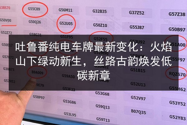 吐鲁番纯电车牌最新变化：火焰山下绿动新生，丝路古韵焕发低碳新章 第1张