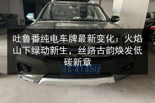 吐鲁番纯电车牌最新变化：火焰山下绿动新生，丝路古韵焕发低碳新章 第3张