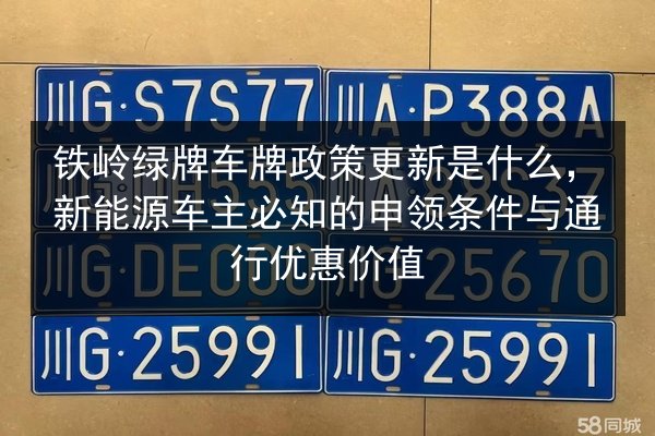 铁岭绿牌车牌政策更新是什么,新能源车主必知的申领条件与通行优惠价值 第2张 铁岭绿牌车牌政策更新是什么,新能源车主必知的申领条件与通行优惠价值 第2张