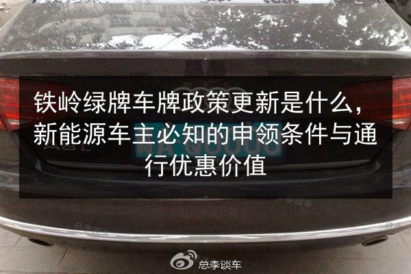 铁岭绿牌车牌政策更新是什么,新能源车主必知的申领条件与通行优惠价值 第3张 铁岭绿牌车牌政策更新是什么,新能源车主必知的申领条件与通行优惠价值 第3张