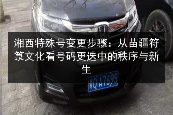 湘西特殊号变更步骤:从苗疆符箓文化看号码更迭中的秩序与新生 第3张 湘西特殊号变更步骤:从苗疆符箓文化看号码更迭中的秩序与新生 第3张