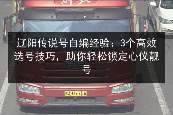 辽阳传说号自编经验:3个高效选号技巧,助你轻松锁定心仪靓号 第1张 辽阳传说号自编经验:3个高效选号技巧,助你轻松锁定心仪靓号 第1张