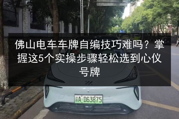 佛山电车车牌自编技巧难吗?掌握这5个实操步骤轻松选到心仪号牌 第3张 佛山电车车牌自编技巧难吗?掌握这5个实操步骤轻松选到心仪号牌 第3张