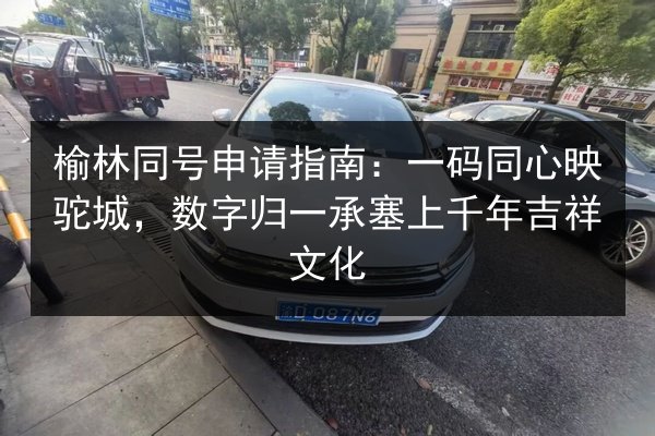 榆林同号申请指南：一码同心映驼城，数字归一承塞上千年吉祥文化