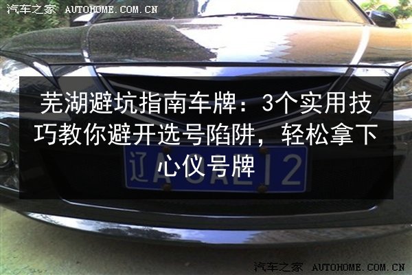芜湖避坑指南车牌:3个实用技巧教你避开选号陷阱,轻松拿下心仪号牌 第2张 芜湖避坑指南车牌:3个实用技巧教你避开选号陷阱,轻松拿下心仪号牌 第2张