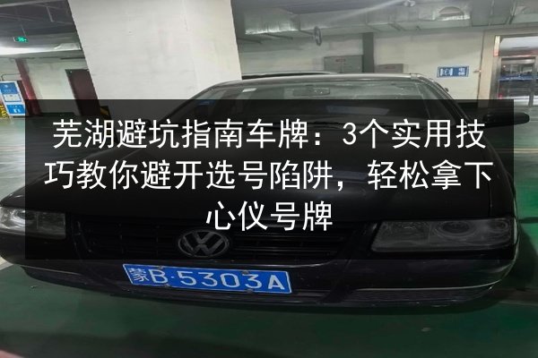 芜湖避坑指南车牌:3个实用技巧教你避开选号陷阱,轻松拿下心仪号牌 第3张 芜湖避坑指南车牌:3个实用技巧教你避开选号陷阱,轻松拿下心仪号牌 第3张