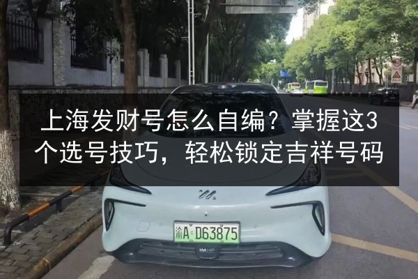 上海发财号怎么自编?掌握这3个选号技巧,轻松锁定吉祥号码 第3张 上海发财号怎么自编?掌握这3个选号技巧,轻松锁定吉祥号码 第3张