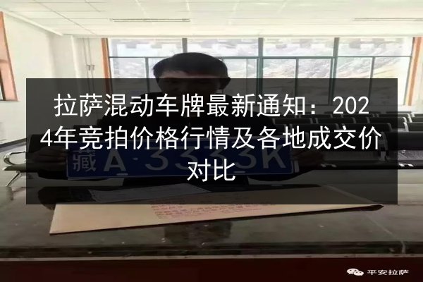 拉萨混动车牌最新通知：2024年竞拍价格行情及各地成交价对比 第2张