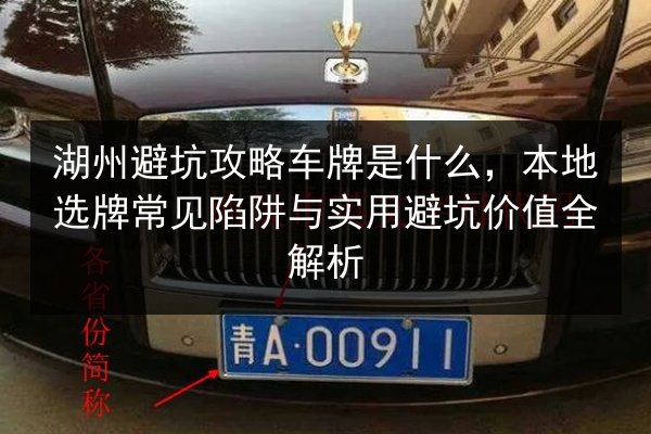 湖州避坑攻略车牌是什么，本地选牌常见陷阱与实用避坑价值全解析