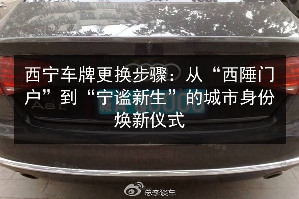 西宁车牌更换步骤：从“西陲门户”到“宁谧新生”的城市身份焕新仪式 第3张