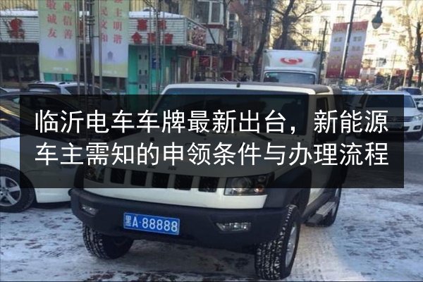 临沂电车车牌最新出台，新能源车主需知的申领条件与办理流程