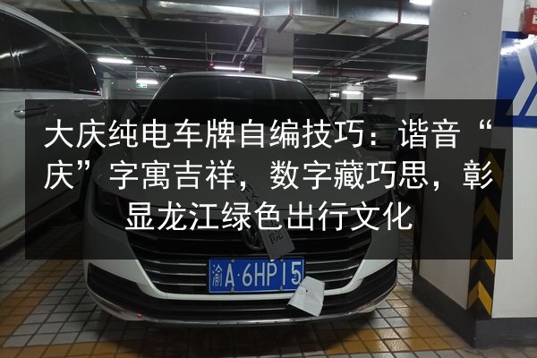 大庆纯电车牌自编技巧:谐音“庆”字寓吉祥,数字藏巧思,彰显龙江绿色出行文化 第3张 大庆纯电车牌自编技巧:谐音“庆”字寓吉祥,数字藏巧思,彰显龙江绿色出行文化 第3张