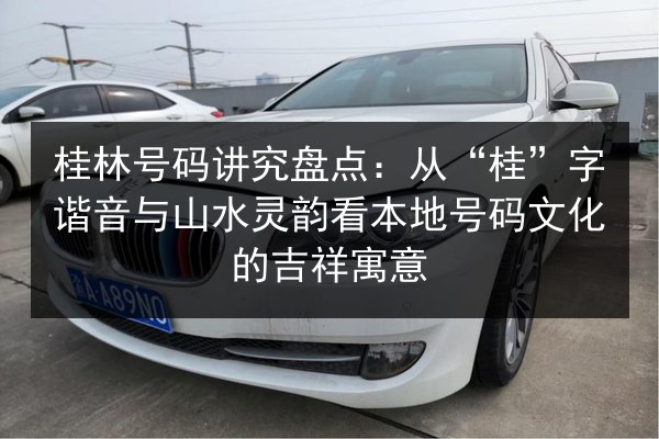 桂林号码讲究盘点:从“桂”字谐音与山水灵韵看本地号码文化的吉祥寓意 第2张 桂林号码讲究盘点:从“桂”字谐音与山水灵韵看本地号码文化的吉祥寓意 第2张