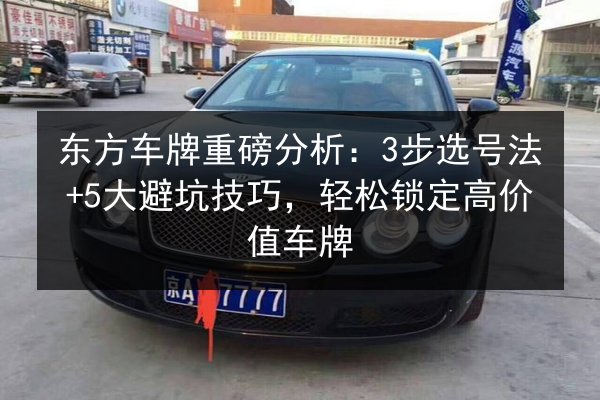 东方车牌重磅分析:3步选号法+5大避坑技巧,轻松锁定高价值车牌 第2张 东方车牌重磅分析:3步选号法+5大避坑技巧,轻松锁定高价值车牌 第2张