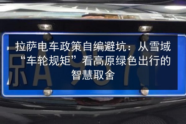 拉萨电车政策自编避坑：从雪域“车轮规矩”看高原绿色出行的智慧取舍