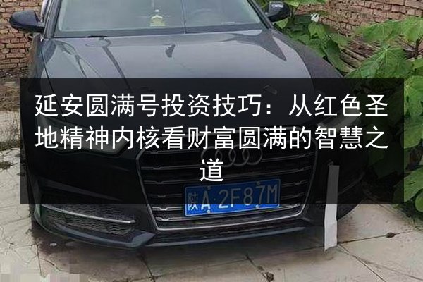 延安圆满号投资技巧：从红色圣地精神内核看财富圆满的智慧之道 第2张