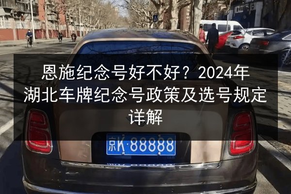 恩施纪念号好不好？2024年湖北车牌纪念号政策及选号规定详解 第3张