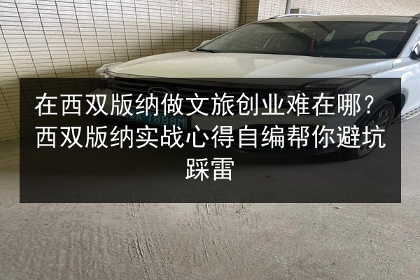 在西双版纳做文旅创业难在哪?西双版纳实战心得自编帮你避坑踩雷 第3张 在西双版纳做文旅创业难在哪?西双版纳实战心得自编帮你避坑踩雷 第3张