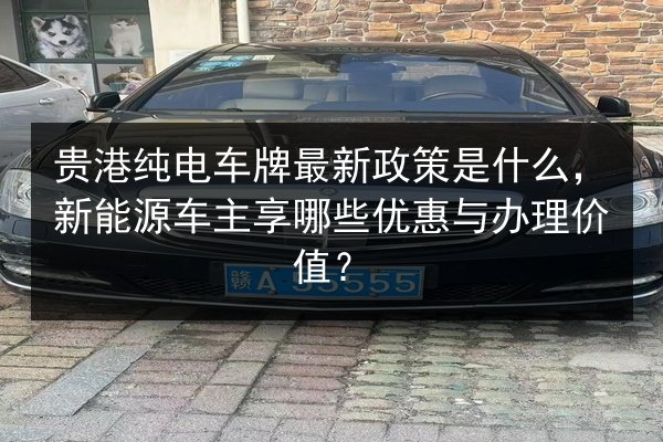 贵港纯电车牌最新政策是什么，新能源车主享哪些优惠与办理价值？