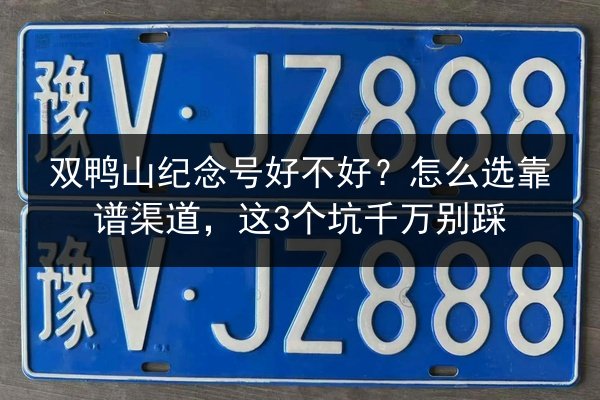 双鸭山纪念号好不好？怎么选靠谱渠道，这3个坑千万别踩 第2张