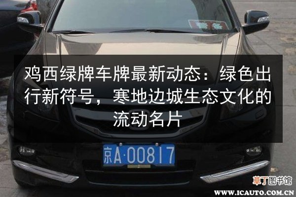 鸡西绿牌车牌最新动态：绿色出行新符号，寒地边城生态文化的流动名片 第1张