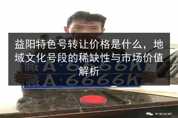 益阳特色号转让价格是什么，地域文化号段的稀缺性与市场价值解析