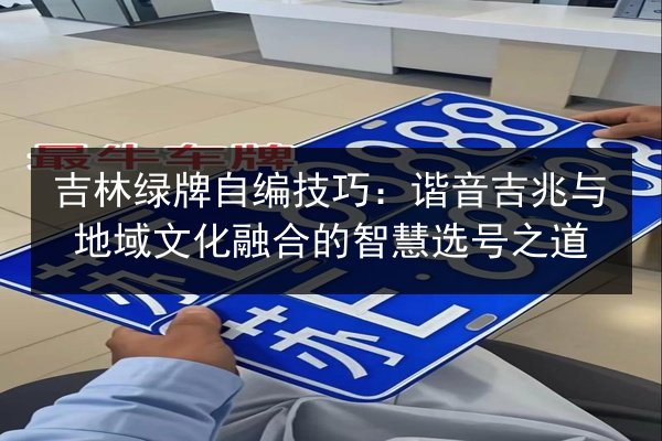 吉林绿牌自编技巧：谐音吉兆与地域文化融合的智慧选号之道