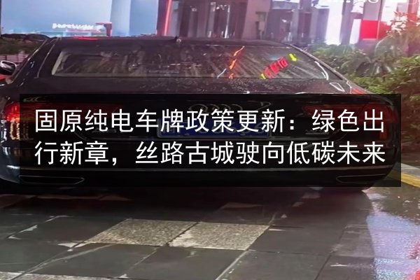固原纯电车牌政策更新：绿色出行新章，丝路古城驶向低碳未来