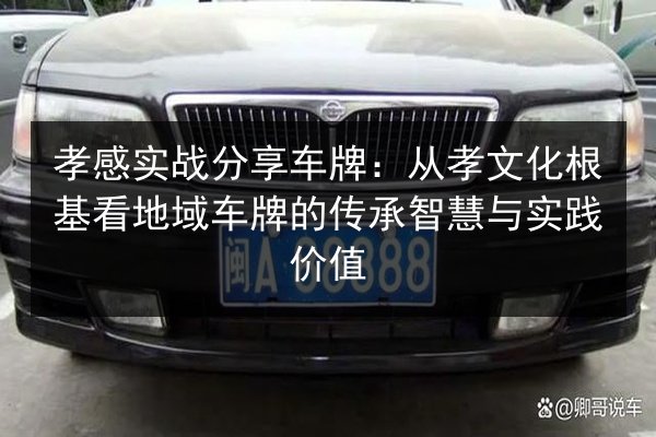 孝感实战分享车牌：从孝文化根基看地域车牌的传承智慧与实践价值 第3张