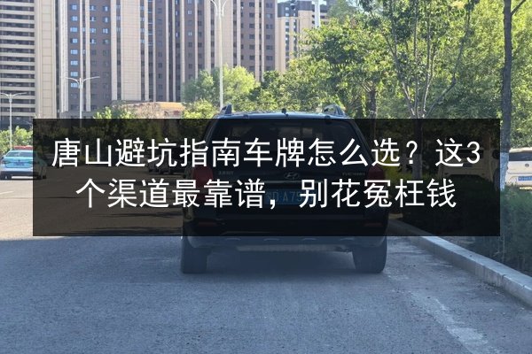 唐山避坑指南车牌怎么选?这3个渠道最靠谱,别花冤枉钱 第2张 唐山避坑指南车牌怎么选?这3个渠道最靠谱,别花冤枉钱 第2张