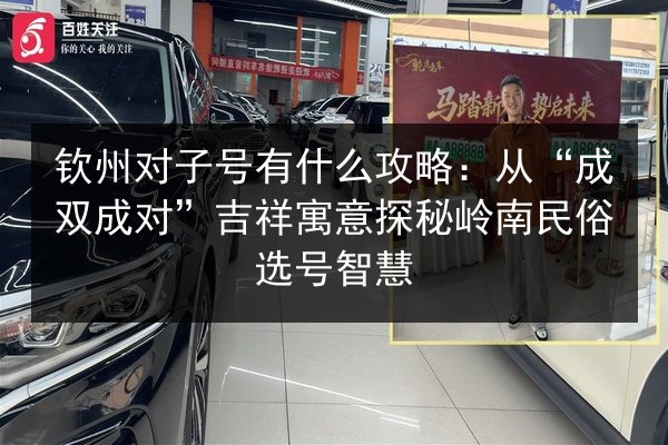 钦州对子号有什么攻略：从“成双成对”吉祥寓意探秘岭南民俗选号智慧